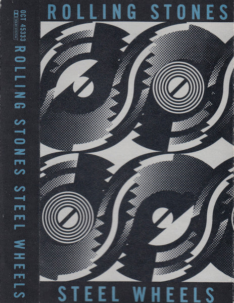 Rolling Stones - Steel Wheels U.S. Cassette LP