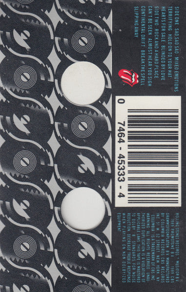 Rolling Stones - Steel Wheels U.S. Cassette LP
