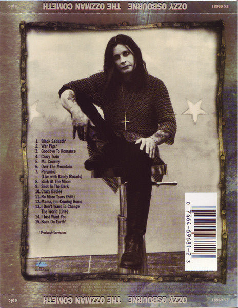 Ozzy Osbourne - The Ozzman Cometh U.S. CD LP