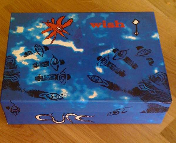 The Cure - WISH Super RARE Promo ONLY Box Electronic Press Kit