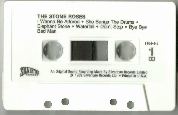 The Stone Roses - Self Titled U.S. cassette LP Record Club Issue