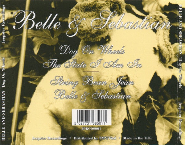 Belle & Sebastian - Dog On Wheels 4-Track U.K. CD Single