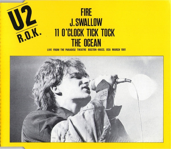 U2 - Fire +3 Austrian Import 4-Track CD EP