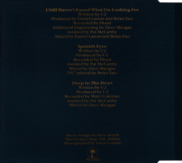 U2 - I Still Haven't Found What I'm Looking For Austrian Import 3-Track CD Single