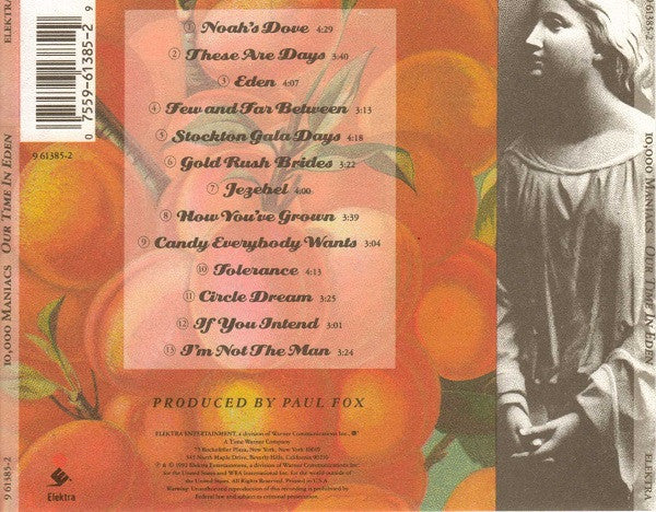 10,000 Maniacs - Our Time In Eden U.S. CD LP