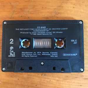 U2 - WAR Canadian Import cassette LP