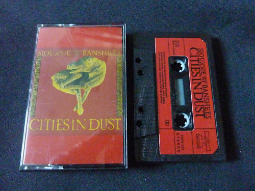 Siouxsie & The Banshees - Cities In Dust RARE Canadian ONLY Cassette Single