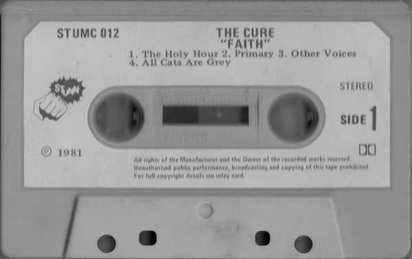 The Cure - Faith Rare New Zealand Import Cassette LP