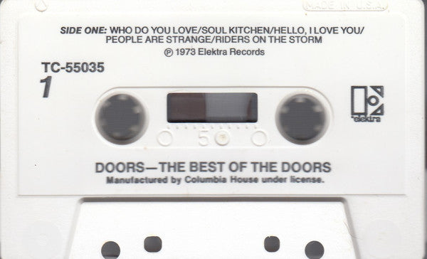 The Doors - The Best Of U.S. Cassette LP