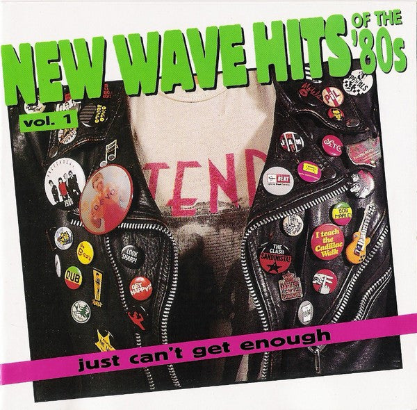 New Wave Hits Of The 80's Volume 1 U.S. 16-Track Compilation BMG Record Club