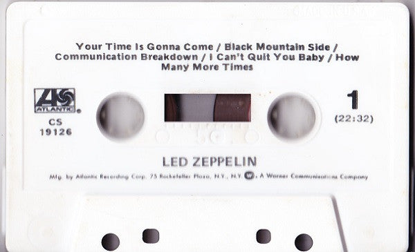 Led Zeppelin - Debut Album U.S. Cassette LP