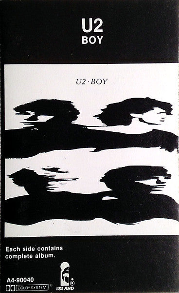 U2 Boy     U.S. Cassette LP    Columbia House Edition