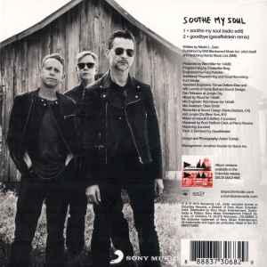 Depeche Mode - Soothe My Soul - Scarce 2-Track CD Single New Sealed