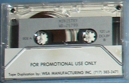 MINISTRY - The Land Of Rape And Honey - Promotional Only Cassette