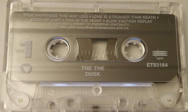 The The - Dusk U.S. Cassette LP