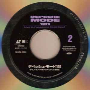 Depeche Mode - 101 RARE Japanese 12" Laserdisc