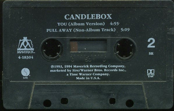 Candlebox - You U.S. Cassette Single