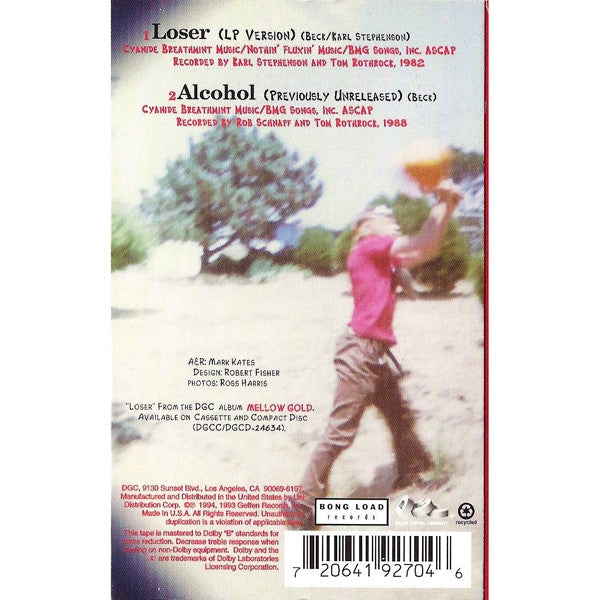 Beck - Loser U.S. Cassette Single