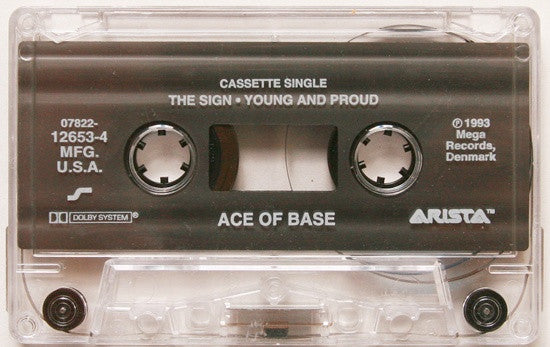 Ace Of Base - All That She Wants / The Sign 2x U.S. Cassette Singles