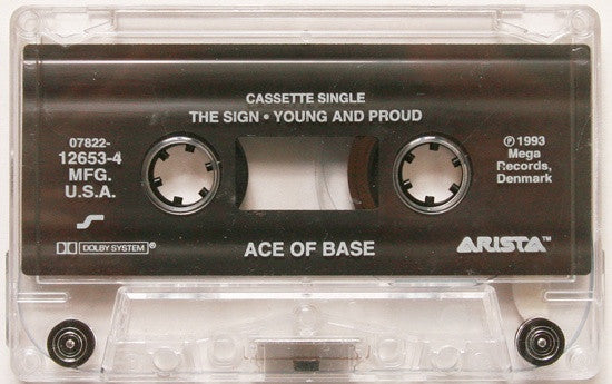 Ace Of Base - All That She Wants / The Sign 2x U.S. Cassette Singles