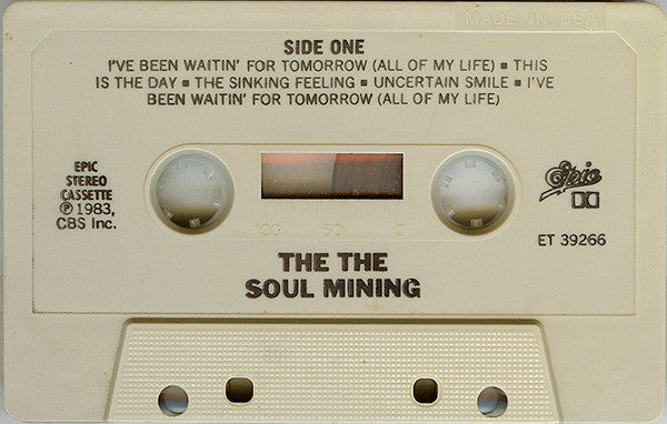 The The - Soul Mining U.S. Cassette LP