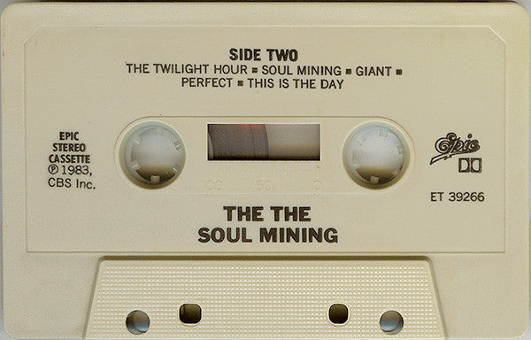 The The - Soul Mining U.S. Cassette LP