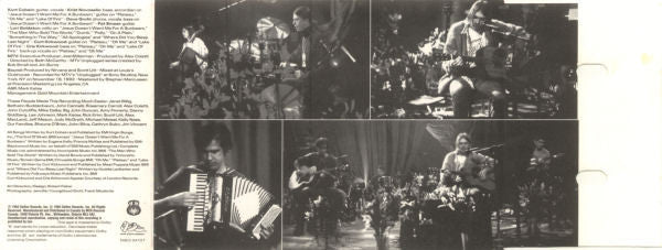 NIRVANA - Unplugged In New York Canadian Cassette LP
