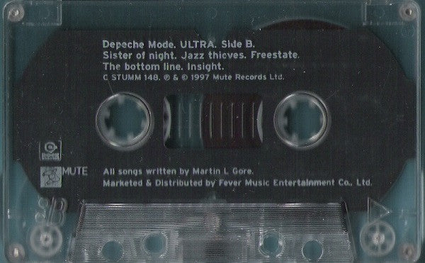 Depeche Mode - Ultra Thailand Import Cassette LP RARE