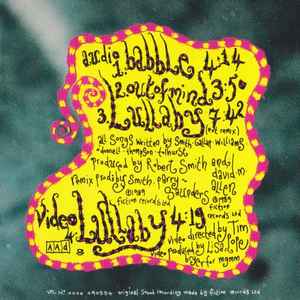The Cure - Lullaby - RARE UK CD Video