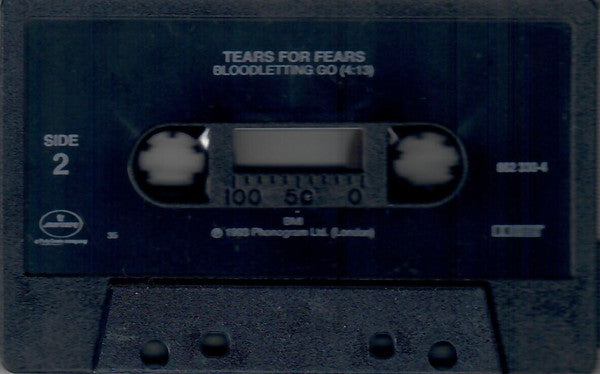 Tears For Fears - Break It Down Again U.S. Cassette single