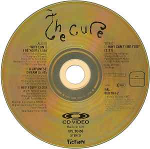 The Cure - Why Can't I Be You? - RARE UK CD Video