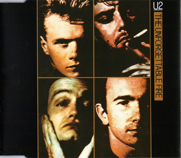 U2 - The Unforgettable Fire Austrian 5-Track Import CD Single