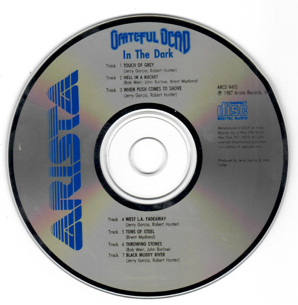 The Grateful Dead - In The Dark U.S. CD LP