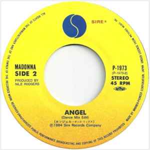 Madonna - Angel Rare Japanese Import 7" Single