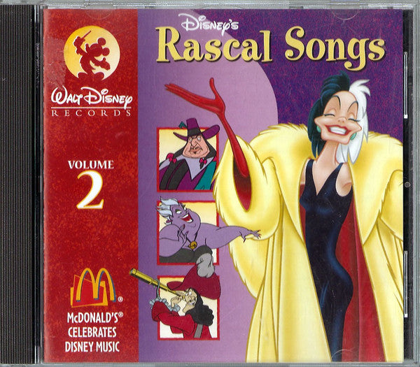 Walt Disney Classics - Hero, Rascal, & Buddy Songs - 3 x CD Set