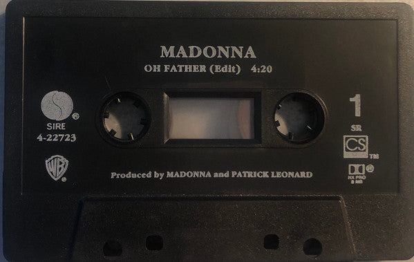 MADONNA - Oh Father U.S. Cassette Single Still In Shrink Wrap