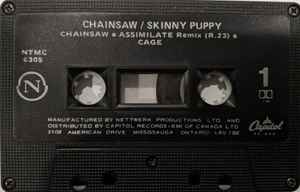 Skinny Puppy - Chainsaw - Rare Canada ONLY Cassette EP