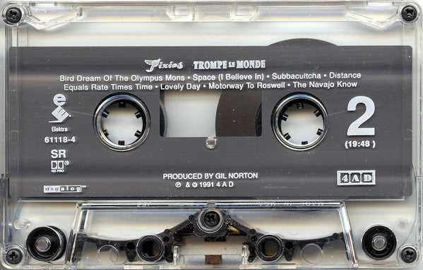 Pixies - Trompe Le Monde U.S. Cassette LP