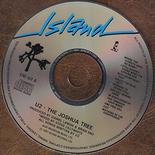 U2 - The Joshua Tree Hand Signed U.S. CD All Four Members