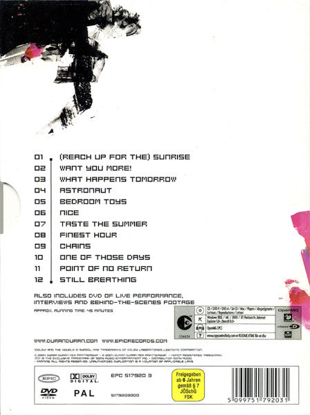 Duran Duran - Astronaut - European Import CD+DVD Box Set