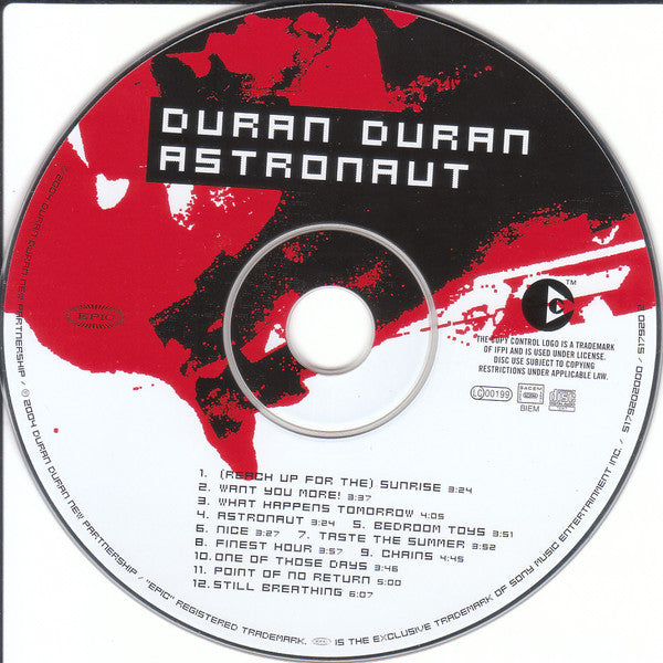 Duran Duran - Astronaut - European Import CD+DVD Box Set