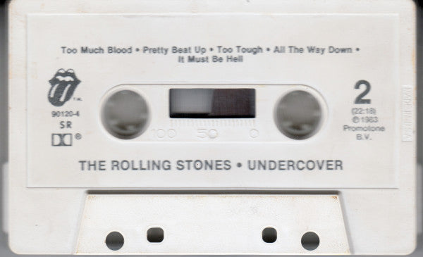 Rolling Stones - Undercover U.S. Cassette LP