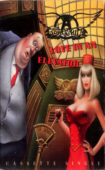 Aerosmith - Love In An Elevator U.S. Cassette Single