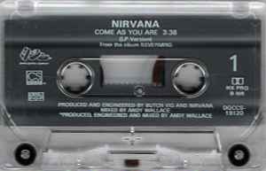 Nirvana - Come As You Are U.S. Cassette Single