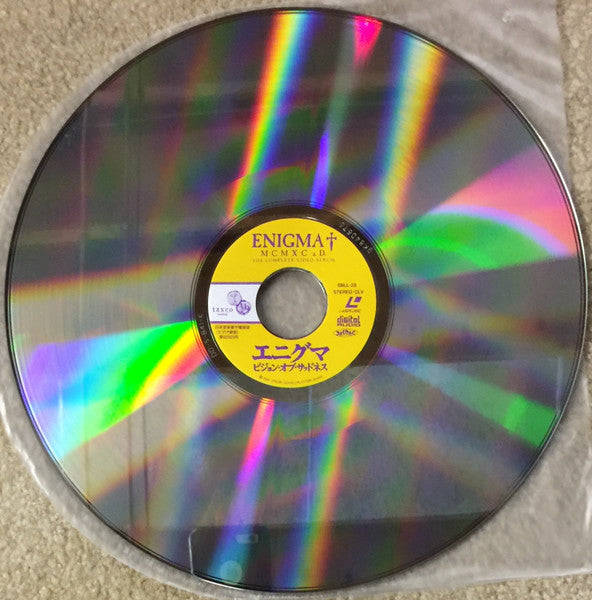ENIGMA - MCMXC a.D. (The Complete Video Album) Japanese 12" Laserdisc