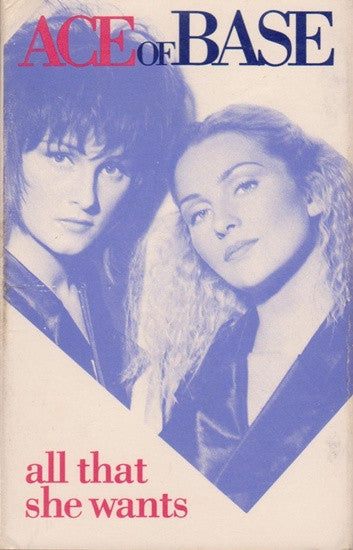 Ace Of Base - All That She Wants / The Sign 2x U.S. Cassette Singles