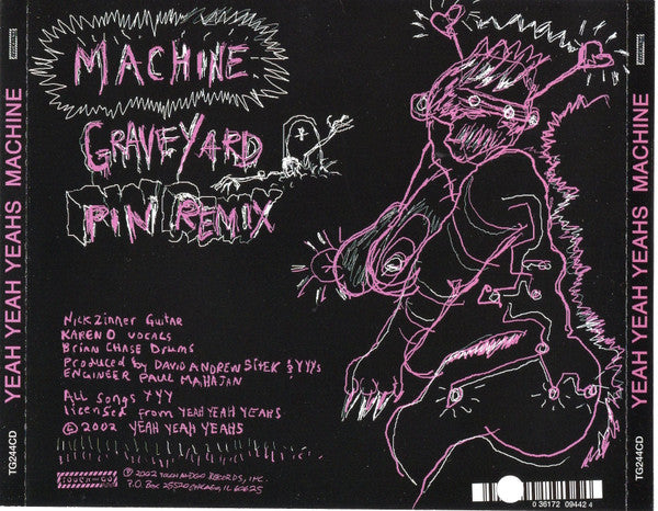 Yeah Yeah Yeahs -Machine U.S. 3-Track CD Single
