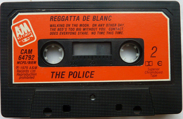 The Police - Reggatta De Blanc UK Import Cassette LP