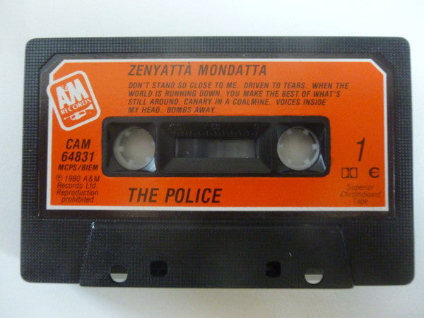 The Police - Zenyatta Mondatta UK Import Cassette LP