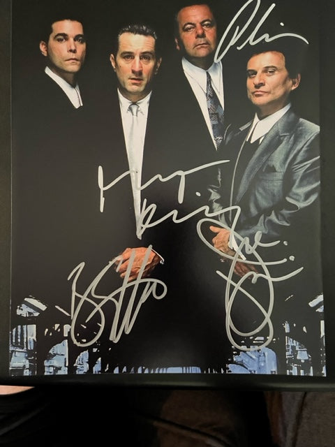 GOODFELLAS - Cast Signed 8 x 10 Photo De Niro - Pesci - Liotta - Sorvino